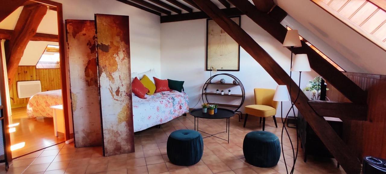 Aux Nids D'Hirondelles Apartment Пуи-сюр-Лоар Екстериор снимка